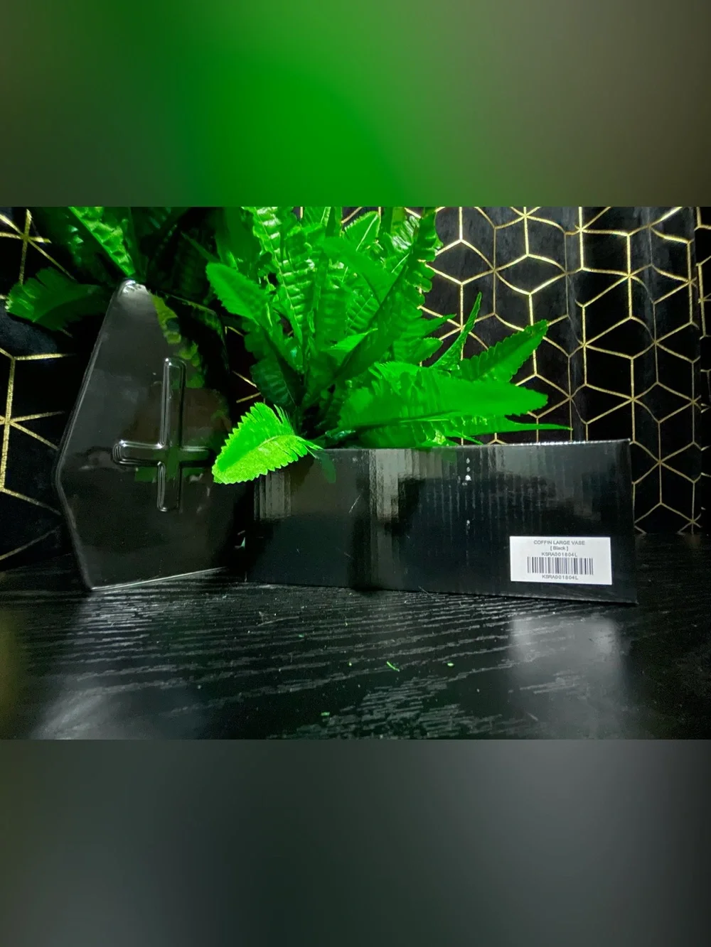 Killstar Large Coffin Vase